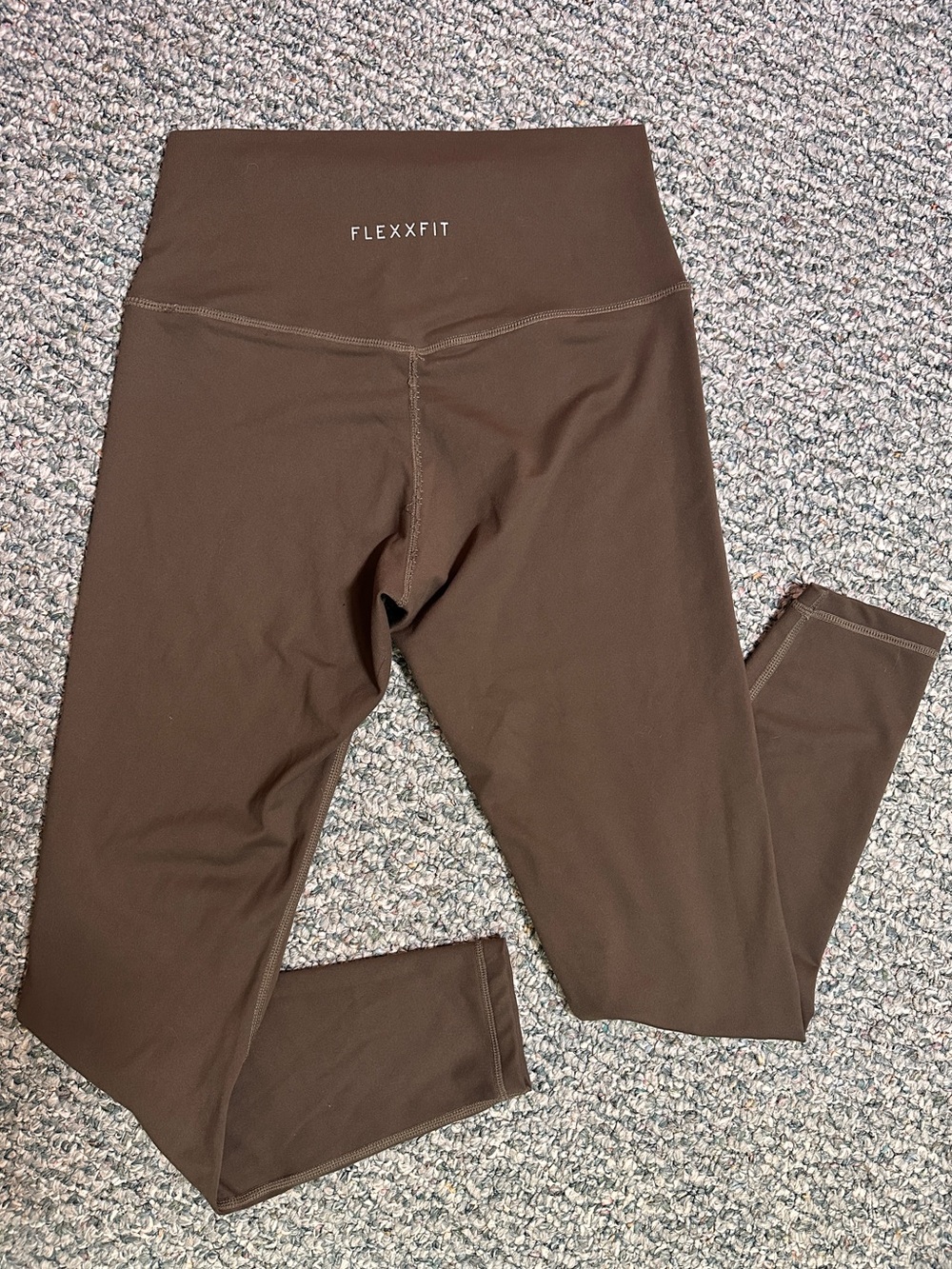 FLEXXFIT High-Waist Olive Workout Athletic Gym Leggings Pants